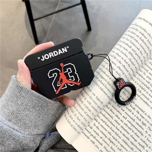 Jumpman Sports Inspired Airpods Case Cover compatible for gen 1/2/3 & Pro